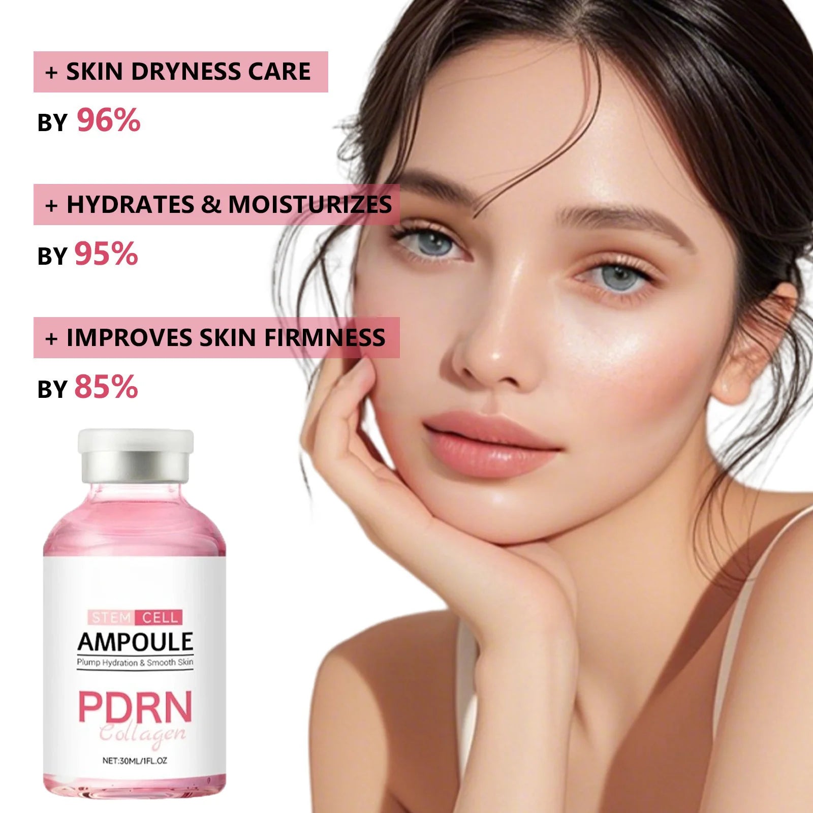 Peptide Lifting Face Serum – Firming Anti-Aging Ampoule
