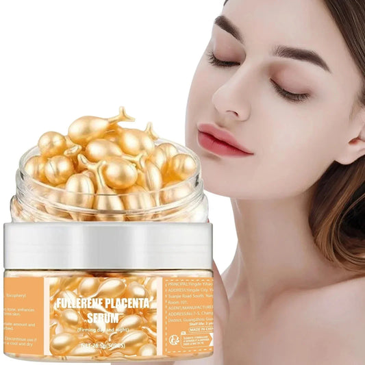 Collagen Face Serum Capsules – Hydrating, Brightening Care