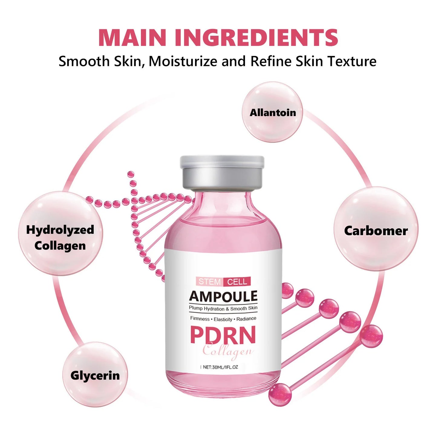 Peptide Lifting Face Serum – Firming Anti-Aging Ampoule