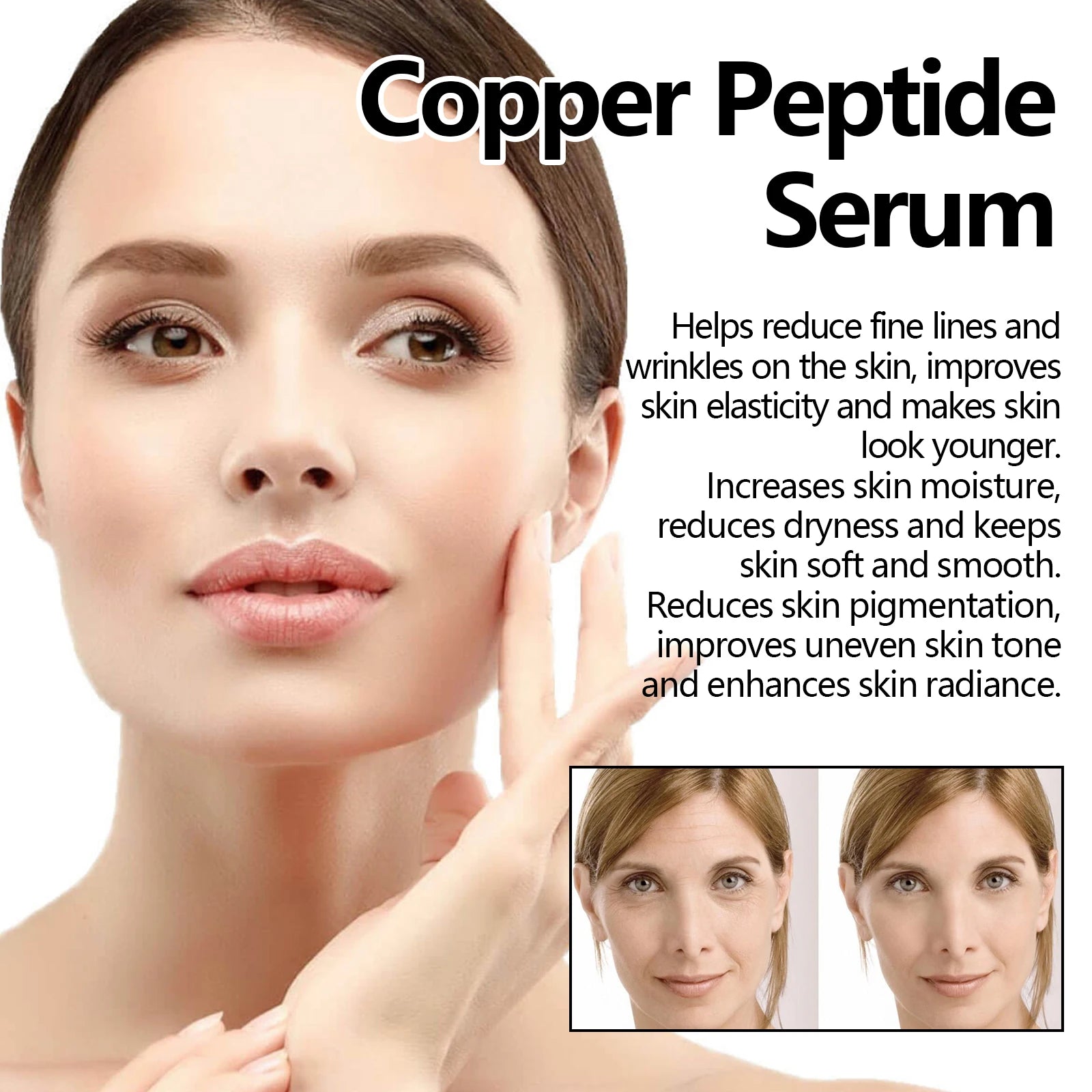 Copper Peptide Face Serum 30 ml – Firming & Hydrating
