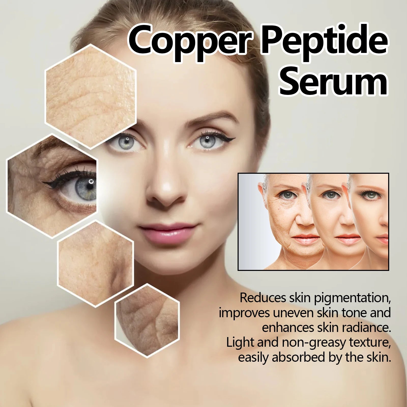 Copper Peptide Face Serum 30 ml – Firming & Hydrating